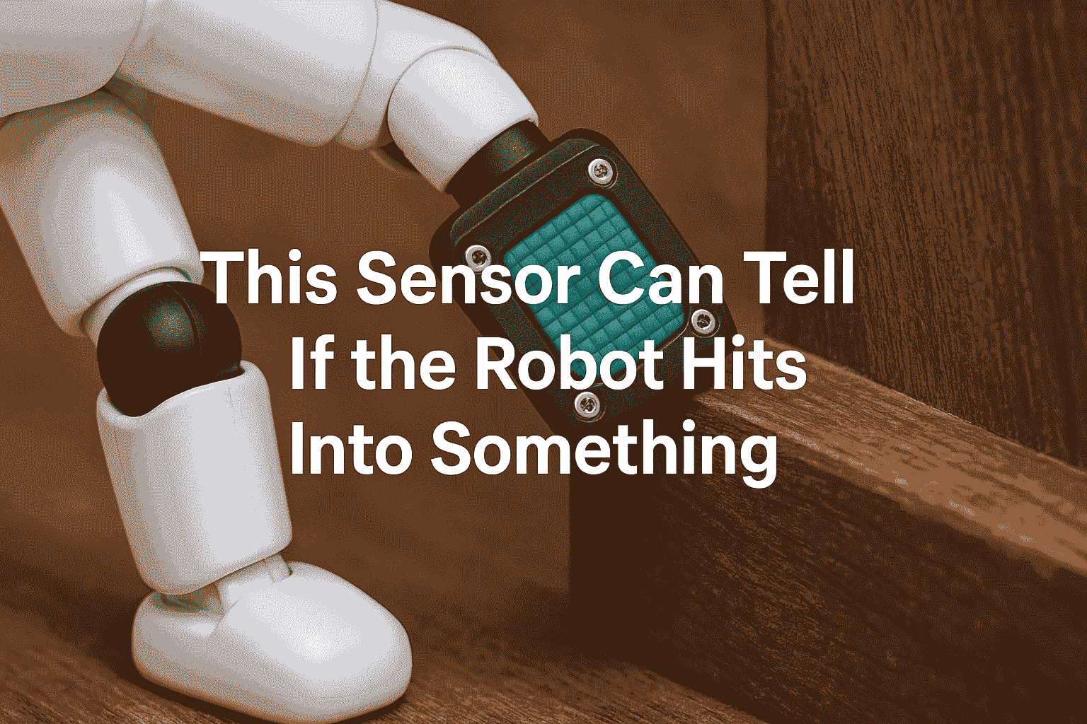 This Sensor Can Tell If the Robot Hits Into Something